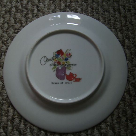 Mines Bigger Anne Ormsby House Prill Dessert Plate - Picture 4 of 7